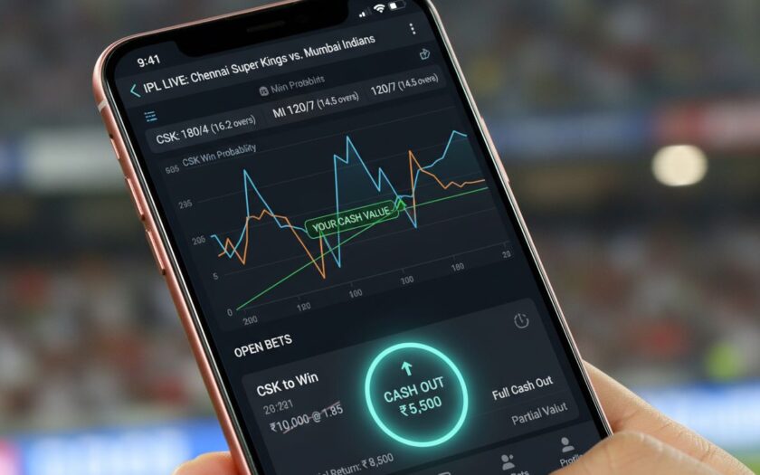 Cash out tracker tools in Indian sports betting mobile apps